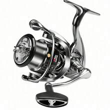 A BU Metal Spool Handle Saltwater Freshwater Spinning Reel, Suitable For Any Fish - Multicolor - View 15