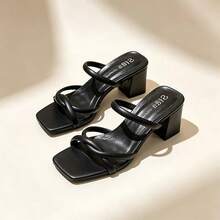 GAN AI Women Flats - Black and White - View 2