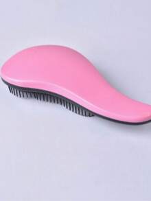 1pc Pet Dog Grooming Comb, Massage Brush For Teddy Dogs, Hair Removal Tool For Bichon Frise, Pet Supplies, Pet Brush, Pet Comb, Smooth Hair Comb, Skin-, Removes Loose Hair, No Flying Hair, Random Color - Multicolor - View 2