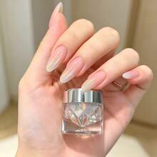 Mermaid Dream Aurora Nail Powder, Transparent Polarized Fine Glitter, Gentle Mirror Aurora Effect, Suitable For Nail Salon, Personal Daily, Travel, Date, Commute And Various Occasions - Multicolor - View 4