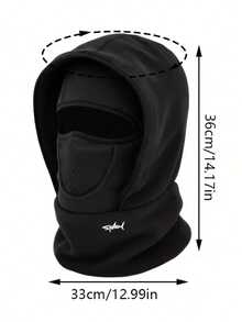 1 buah Topi Balaclava Multifungsi Motif Hiu Musim Gugur/Dingin, Penutup Kepala Hangat, Unisex, Cocok Untuk Pemakaian Sehari-hari Dan Bersepeda di Luar Ruangan - MultiWarna - View 5