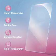ZYONS 2pcs High Definition Tempered Glass Screen Protector, Anti-Scratch Anti-Fingerprint Bubble-Free Easy Installation Full Coverage, Compatible With IPad 11th Gen(2025)/10th Gen/9th Gen/8th Gen/7th Gen/6th Gen, Air 11-Inch(2024)/13-Inch(2024)/Air 5/4/3/2/1, Pro 11-Inch/12.9-Inch(2024/2022/2021/2020/2018), Mini 7th Gen(2024)/6th Gen/5th Gen/4th Gen, Essential Tablet Accessory For Daily Office And Study - Clear - View 4