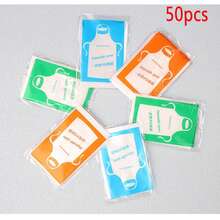 50/80pcs Disposable Aprons For Kids, Painting Aprons, Cooking Aprons, Art Aprons, Suitable For Children Aged 4-10, Perfect For School Activities, Birthday Parties And Art Projects - Multicolor - View 13