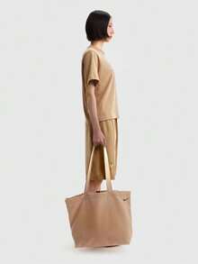 Nike Celana Pendek Tenun Panjang Wanita AS W NSW LONGLINE SPD IW1216-242 - Biji cokelat - View 4