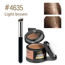 Goiple 5g Hairline Fixing Powder, Waterproof, Instant Coverage, Root Concealer, Suitable For Filling Temples, Bald Spots And Forehead, Improved Hairline Edge Concealer, Includes Mini Mirror, Sponge Puff And Hairline Brush. - Black - View 16