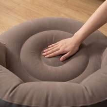 Camping Essential Minimalist Inflatable Chair Quick‑Inflation Valve Portable Inflatable Sofa Comfort Armchair For Campers Lawn Festival Leisure Backyard Outdoor Furniture Accessory - Multiple Styles - View 11