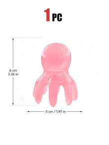 2PCS/1PC Cute Octopus Head Massager, 8 Tentacles, Head Massager, Gua Sha Facial Tool, Head And Body Relaxation, Unique Massage Points, Manual Deep Tissue Massage Tool, School, Back To School, Travel, Travel Essential, Home Essential, Spa, Massage Tool, Massage - Multicolor - View 8