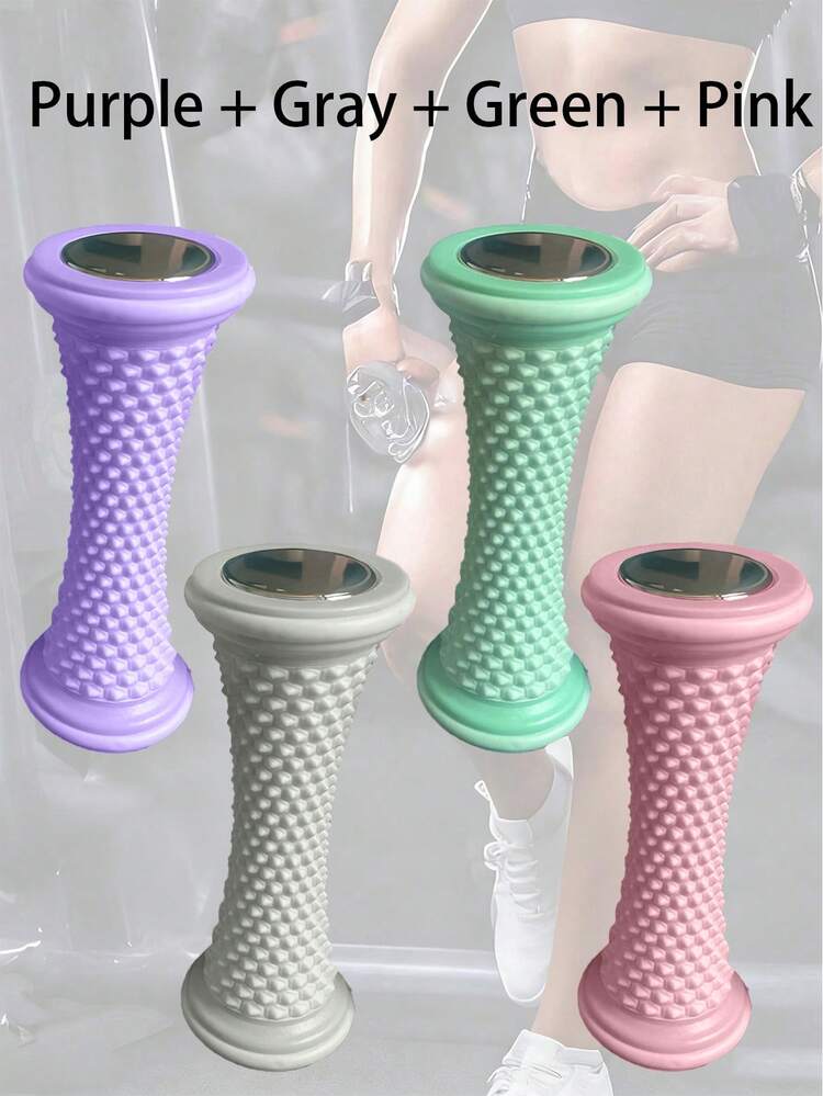 這款滾輪按摩器配備足底筋膜舒緩滾輪，可放鬆足部、手部和腿部肌肉，幫助緩解肌肉酸痛並改善血液循環。它還能緩解疼痛與瘙癢，適合經常運動、練瑜伽、跳舞、跑步或常穿高跟鞋的男女使用。它是緩解足部疼痛的必備品，非常適合秋冬季節。 - 彩色 - 查看 29