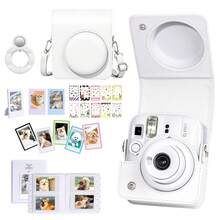 Mini 13 Instant Camera Mini 13 Set, Accessories Include PU Camera Protective Case, 3 Mini Photo Frames, 5 Magnetic Photo Frames, 10 DIY Stickers, 64-Page Photo Album, Selfie Mirror - View 6