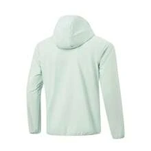 Li-Ning Men's Water-Repellent Cool-Touch Sun Protection Jacket AFDW475 - Pale Moss Blue - View 3