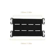 6 buah Patch Taktis Nilon, Papan Patch Molle, Panel Display, Dudukan Patch Kait dan Loop, Strip Patch Kait dan Loop, Webbing Kait dan Loop untuk Ransel, Berburu, Papan Patch Mini, Strip Patch, Aksesoris Molle - MultiWarna - View 4