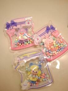 Cute Big Ear Sweet Baby Creative Keychain Macaron Color Pendant Gift Set - Big Ears Sweetie Macaron Style Set - View 2