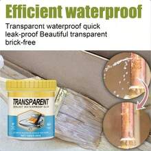 1pc 100/150g All-Scenario Nano Transparent Waterproof Sealant, No Need To Break Tiles To Repair Leaks, Suitable For Exterior Walls, Bathrooms, Floor Gaps, Rainproof, Moisture-Proof, Invisible Waterproofing, Strong Adhesion, Easy Application, Invisible Sealing Waterproof Anti-Leak Wear-Resistant Transparent Sealant - Waterproof Sealant - View 7