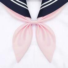 French Academy Style Bowknot, Pre-Tied Adjustable Bowknot For Teen Students JK Style, Girls Shirt Collar Bowknot, Party Team Activity Tie Set - Multicolor - View 9