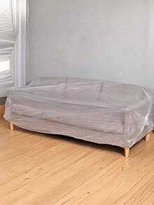 Extra Large Transparent Furniture Cover With Elastic Tightening Edge, Suitable For All Weather, Protects Sofa, Table And Bench From Damage - Perfect For Patio And Balcony - Easy Installation - Year-Round Use - Suitable For Sofa - Multicolor - View 11