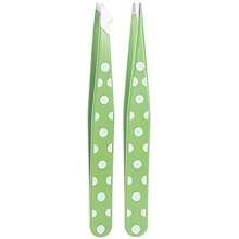 2pcs Eyebrow Tweezers, Polka Dot Fresh Minimalist Style, Easy To Carry, Simple To Use, Exquisite Gift For Friends - Multicolor - View 6