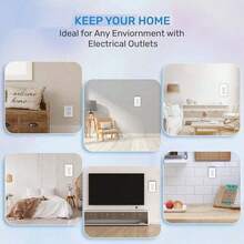 24/20/18/12-Piece Set Of Power Outlet Covers, Specially Designed To Protect Your Baby. Easy To Install And Made From Reliable Plastic Material. - Clear - View 8