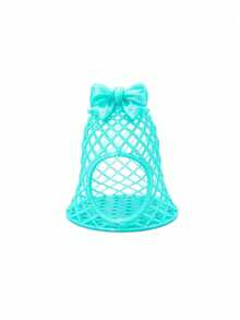 Hollow Plastic Aquarium Cave Decor - Realistic Mesh Hiding Decoration; Suitable For Betta Fish, Shrimp, Hamsters, Hermit Crabs And Small Reptiles - A - View 13