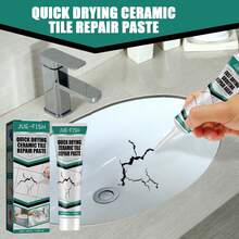 Tile Repair Paste, Crack Repair Tile Fast-Drying Adhesive For Marble, Bathtub, Furniture, Toilet, Very Suitable For Bathroom And Kitchen Floors And Walls, As Well As Unventilated Workspaces, Multi-Purpose Repair, Quick Recovery, Convenient And Fast, Household Essential, High-Quality Practical Gift For Family And Friends - A - View 5