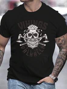 Men T-Shirts - Black - View 6