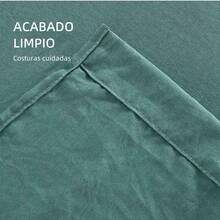 POLIGONO Sheet Sets With Pillowcases - Teal Blue - View 5