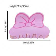 1pc Disney Cartoon Character Acrylic Hair Clip Creative Hair Accessory Hair Claw Clip Hair Ornament - Multiple Styles - View 9