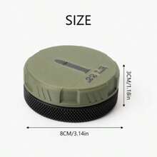 1pc New Mini Portable Storage Box With Screw Cap Design (Suitable For 22LR Caliber) Compact Durable Storage Box With Screw Cap, Portable Pocket Size, Large Capacity Storage (Box Only) - Storage Box - View 8
