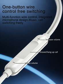 Type C 有線耳機 3.5mm 圓形插頭 USB C 入耳式耳機 電子通話音樂低音立體聲耳機套裝，相容於 iPad/PC - 查看 3