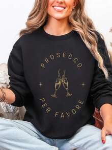 Women Sweatshirts & Hoodies - 黑色 - 查看 2