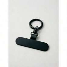 Phone Lanyard Metal Tab, 360° Swivel Key Ring, Stainless‑Steel Clip For Universal Phone Case, Silver & Black Available - Multicolor - View 2