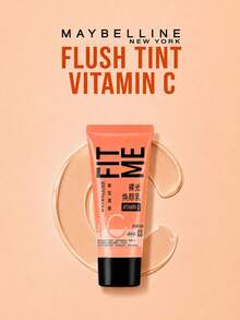 Maybelline 美寶林 Nude Glow Radiance 乳液 #03 試用裝 5ml，1/3件可選，改善肌膚紋理，三重精華保濕，維生素C亮白，提亮膚色，適合中性至油性肌膚 - 美寶蓮早C管素顏霜 03 - 查看 8
