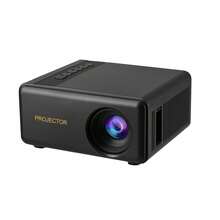 Portable Projector, USB Connection, Native 720p, Supports 1080P, Equipped With Remote Control, Suitable For Smartphones, Tablets, Laptops And LCD Screens - Black - View 8