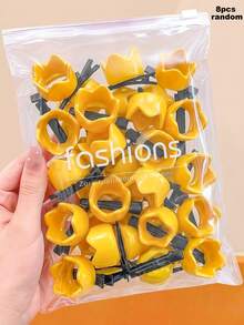 8/4pcs Cute Mini Crown Hair Clips, Durable And Non-Damaging, Sweet And Lovely Hair Accessories For Women And Girls, Suitable For Daily Wear, School, Party And Vacation - Multicolor - View 11