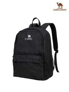 CAMEL CROWN Foldable Large Capacity Travel Backpack, Short Trip & Gym Storage Bag - Phantom Black - View 1