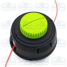 1pc 123mm Diameter M10*1.25 Left-Hand Thread Automatic Feed Trimmer Head With Handle, Easy Line Replacement, Engineering Plastic New Rotating Design, Universal Lawn Mower Accessory For Garden, Orchard And Yard Weeding - Grass Trimmer (New Rotating Model With Handle) - View 5