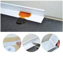 1 Roll Mold Resistant Toilet Seam Tape, Self-Adhesive Waterproof Sealing Tape For Kitchen, Bathroom Sink, Stickers, Wall Decal, Vinyl Decal For Home Decorations, Spring Decoration Items Refresh Your Home, Rama Decoration Stickers - White - View 6