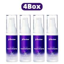 Vaclav Pasta Gigi Pemutih Ungu 30ml Koleksi Warna Rasa Mint Pembersih Mendalam Nafas Segar Penghilang Noda Memperbaiki Gigi Kuning Hadiah untuk Wanita - Mint - View 8
