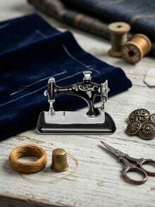 Vintage Enamel Sewing Machine Brooch Creative Pin, Women's Unisex Casual Party Accessory, Best Friend Gift Badge Decoration - Sewing Machine - View 22