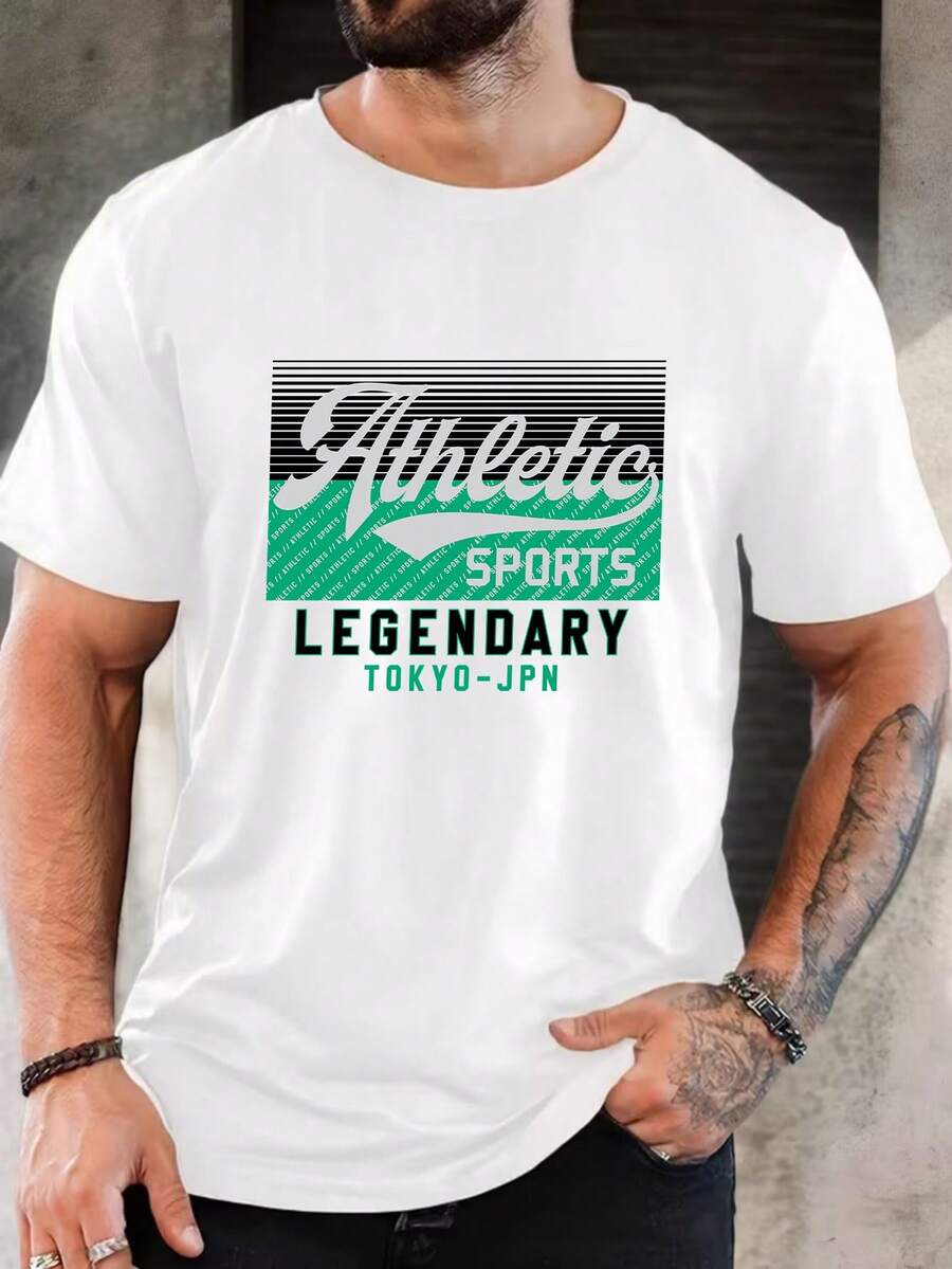 Men T-Shirts - 白色 - 查看 1