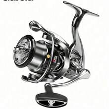 A BU Metal Spool Handle Saltwater Freshwater Spinning Reel, Suitable For Any Fish - Multicolor - View 16