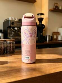 New OW-ALA Outdoor Straight Stainless Steel Cup Student Cup Fruit Cup Multi-Color Options Press-Type Design Simple Fashion Efficient - Multicolor 32oz - View 17