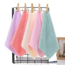 20pcs Towel Cloth - Multicolor - 10x10 Inches, Soft & Absorbent - Perfect For Bath, Face, Hands, Kitchen, Spa - Multicolor - View 5