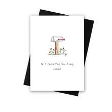 Thinking Of You Card, Encouragement Card, If I Could Mail You A Hug I Would, Cute Support Card - Multicolor - View 7