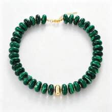 1pc Bohemian Y2K Creative Fashion Elegant Exquisite Luxurious Sweet High-Quality Dopamine Color Flat Resin Beaded Chunky Necklace For Women, Sisters, Couples, Prom/Evening Party, Ceremony, Exquisite Jewelry Gift, Suitable For Daily Wear, Dating, Party, Holiday, Music Festival, Commuting, Wedding, Halloween, Christmas (Bead Color Random) - necklace - View 17