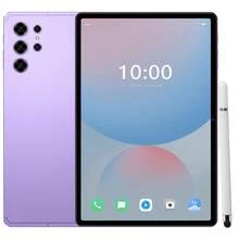 Stereo Speakers Tablet 10.1 Inch WiFi 6 For Movies - Purple - View 12
