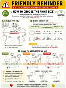 1pc Transparent PVC Lace Round Tablecloth, Waterproof And Oil-Resistant, Easy To Clean - White - View 3