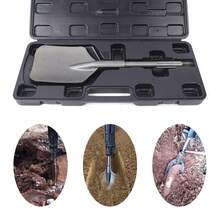 Virellio 5 Pits 15.7 In Hammer Shovel, Practical Clay Spade Chisel Bit Shovel Chisel Bit For Construction, Landscaping Use - A - View 5