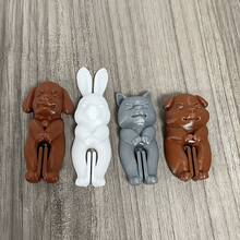 Cute Animal Shaped Snack Sealing Clips, Suitable For Home Kitchen Snack Bags, Moisture-Proof Fresh-Keeping Sealing Clips, Practical Creative Home Gift, Give To Friends, Multi-Functional Moisture-Proof Fresh-Keeping Snack Sealing Device - Multicolor - View 8