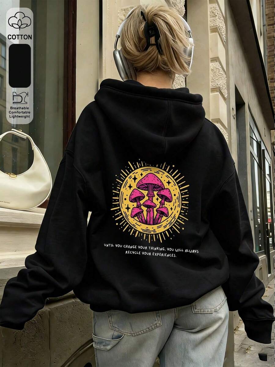 Women Sweatshirts & Hoodies - Black - View 1