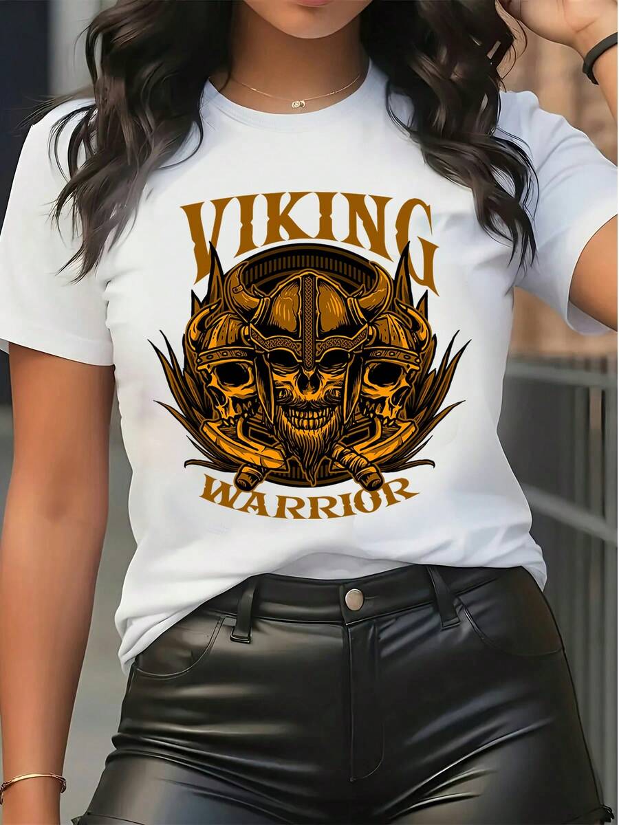 Women T-Shirts - 白色 - 查看 1